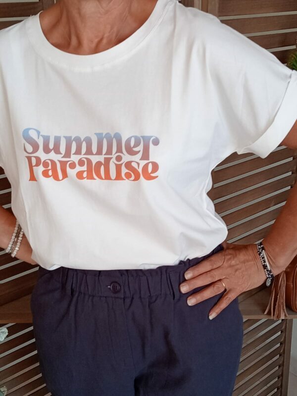 T-Shirt coton Shop' ton style