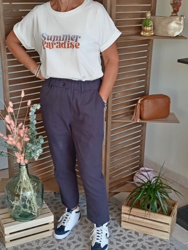 Pantalon coton Shop' ton style