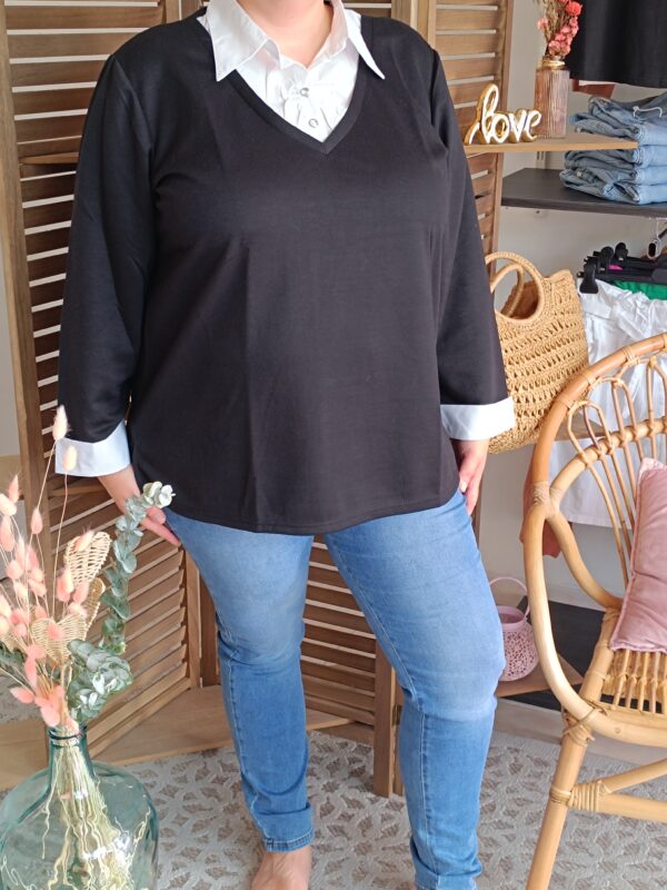 Pull sweat grande taille Shop' ton style