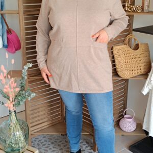 Pull long Grande taille Shop' ton style