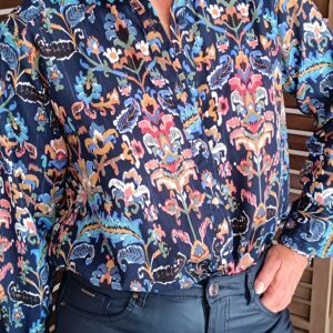Chemisier fluide à motifs Shop' ton style