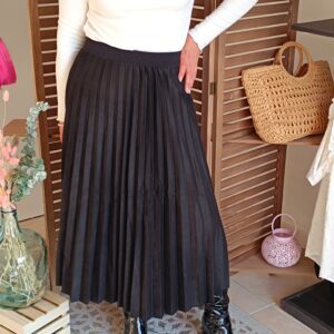 Shop' ton style Jupe plissée noire