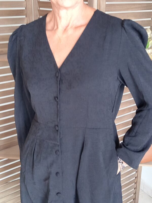 Robe chic noire Shop' ton style