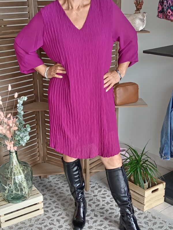 Robe plissée Shop' ton style