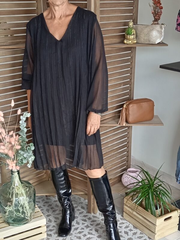 Robe voilage noir Shop' ton style