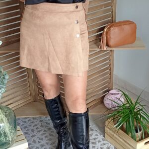 Jupe short suédine Shop' ton style