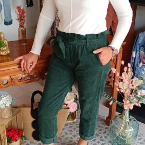 Pantalon velours Shop' ton style