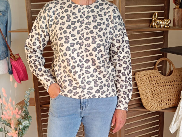 Pull leopard Shop' ton style