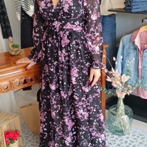Robe longue voilage Shop' ton style