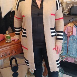 Gilet long Shop' ton style