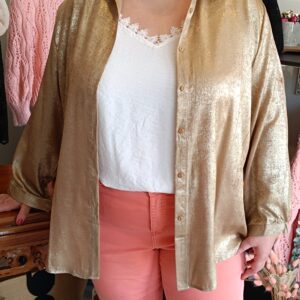 Chemise irisée grande taille Shop' ton style