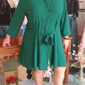 Robe verte grande taille Shop' ton style